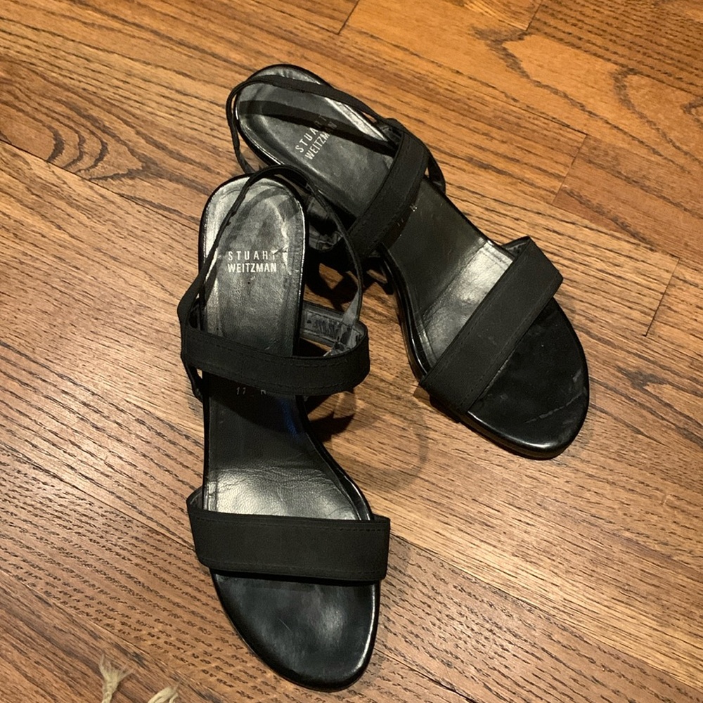 Black Stuart Weitzman heels